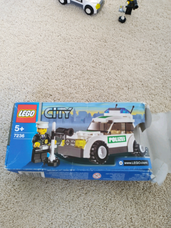 lego police car instructions 7236